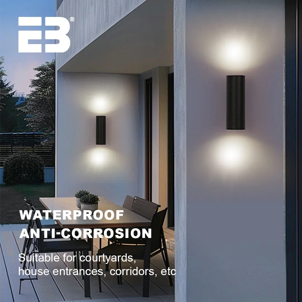 

Outdoor Wall Light Waterproof E27/E26 Exterior Wall Lamp AC90-260V Outside Facade Wall Lighting Porch Street