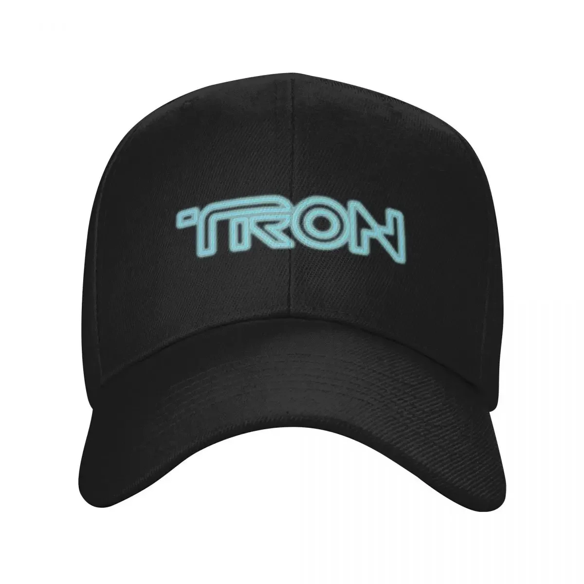 

Tron logo done in authentic colours Baseball Cap dad hat summer hat black Hats For Women Men's