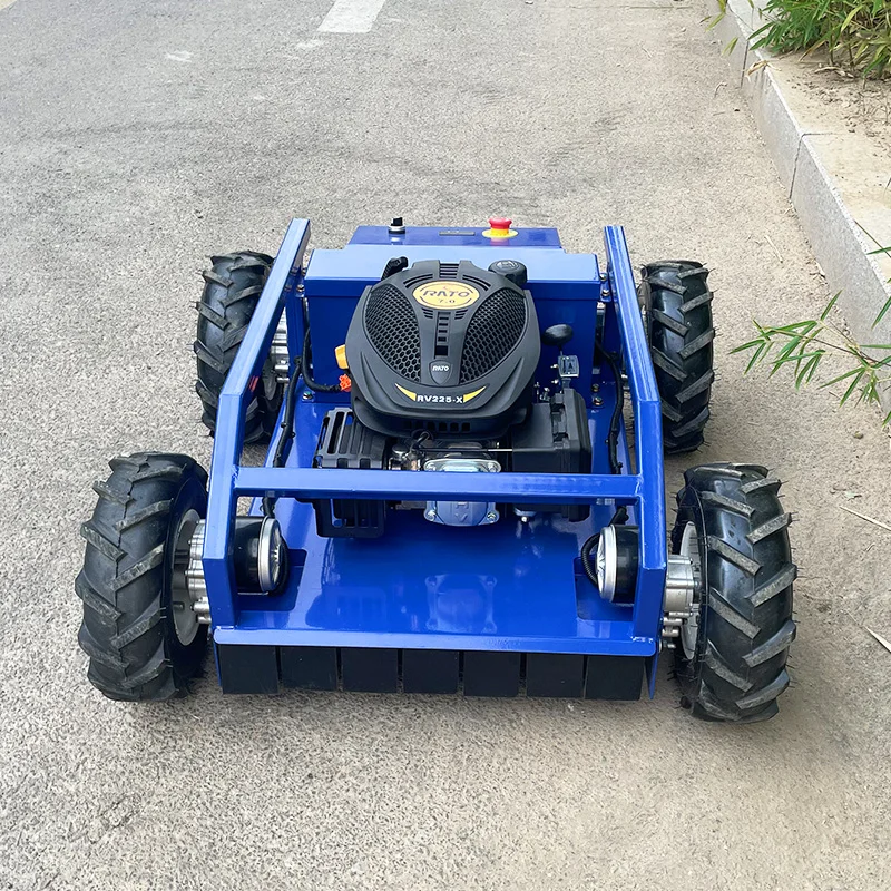 カスタマイズ可能な刈り幅500mm、リモコン操作、家庭用小型芝刈り機、リモコン高さ調整機能付きロボット芝刈り機