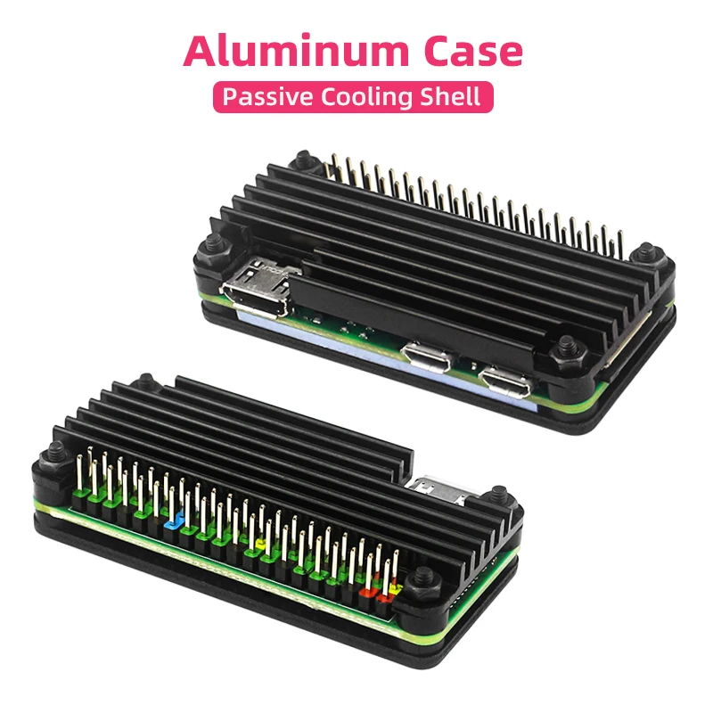 Raspberry Pi Zero 2 W Quad-core 64-bit Cortex-A53 Bluetooth BLE & WiFi Pi Zero 2 Pi 0 Optional Case Power Supply Heatsinks