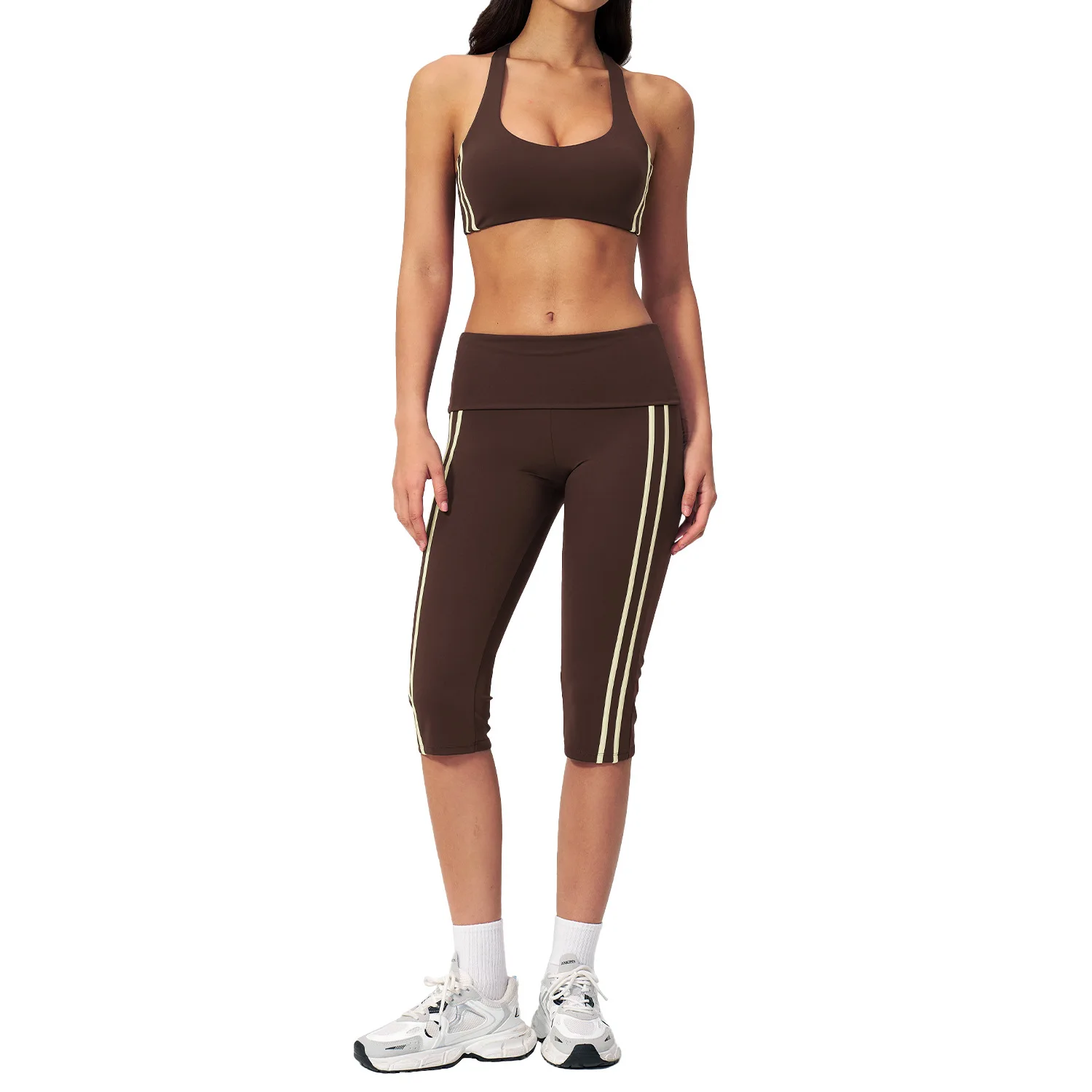 2026 New Fitness Set 2Pcs Sports Bra Women Shockproof Push Up Gym Top Soft Yoga Shorts High Waist Buttock Lift Fitness Pants