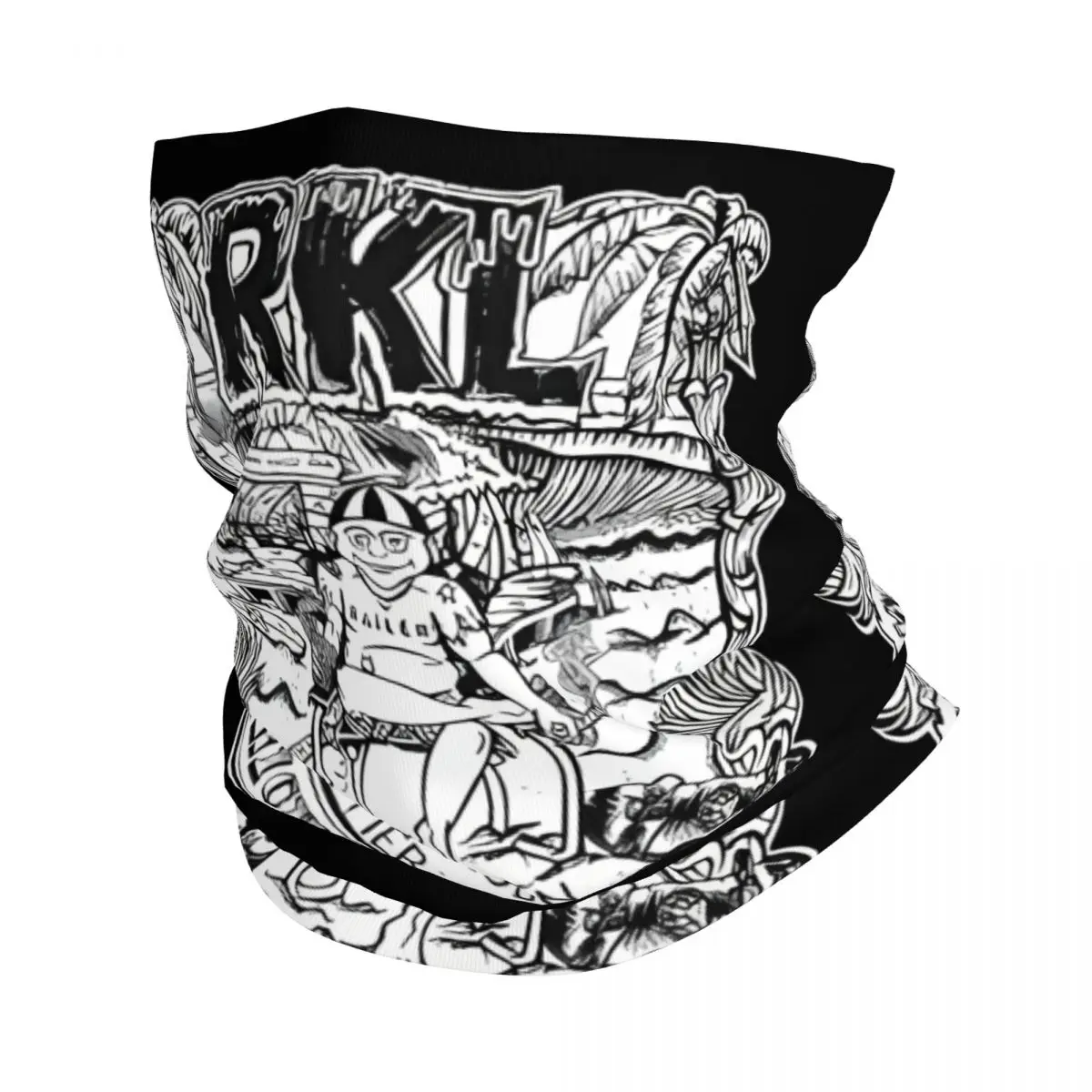 

Amazing Bandana Neck Gaiter Motorcycle Club RKL Face Mask Balaclava Riding Unisex Adult Breathable