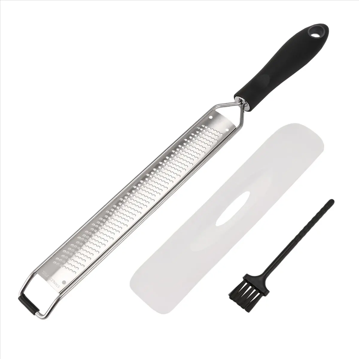 [Promotions]Lemon Zester & Cheese Grater - Stainless Steel - Kitchen Tool , Nutmeg, Chocolate, Vegetables, Fruits, Dishwasher
