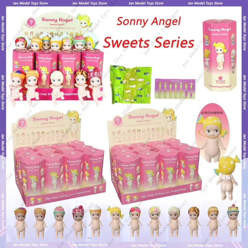 Macny Angel Blind Box Sweets Series Her Face Anime Figures, Ornements de bureau, Poupées, Cadeau GérChildren, Motherland Edition, 12 pièces