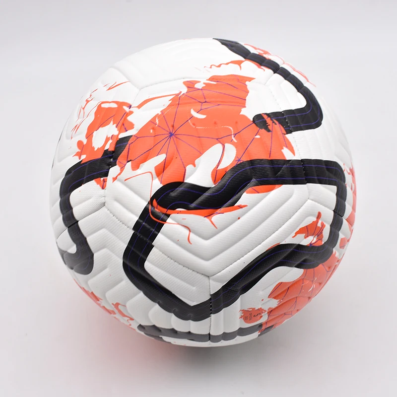 Hot Sale Soccer Balls Standard Size 5 Machine-Stitched Ball PU Material Sports League Outdoor Match Football Training Ball