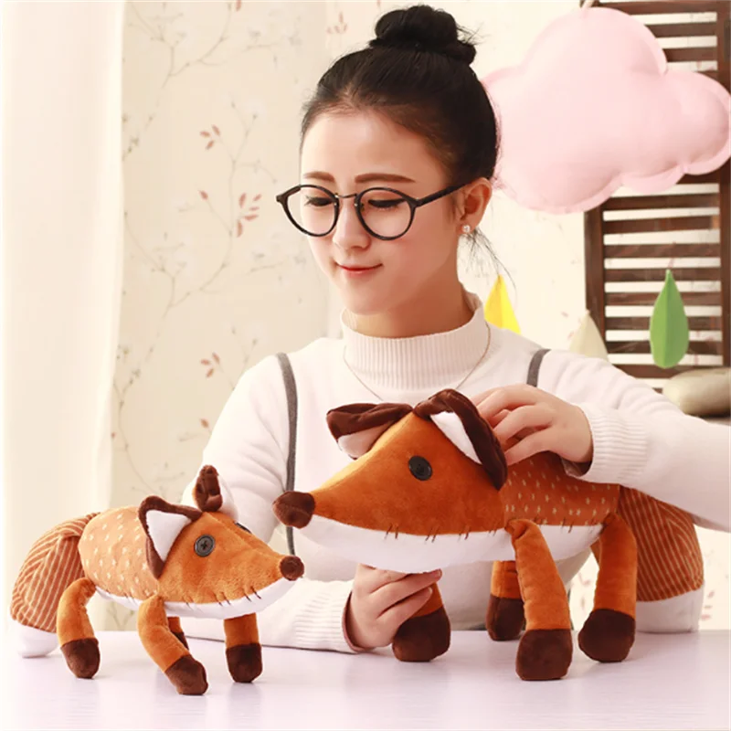 

The Little Prince Fox Plush Dolls 40cm le Petit Prince Stuffed Animal Plush Toy Cartoon Anime Plush Fox Education Toy for Baby