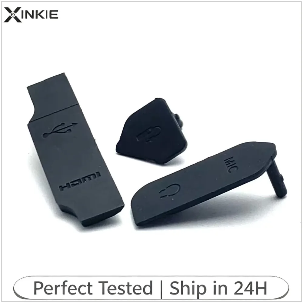 NEW HDMI MIC USB Rubber Cover Unit for Canon EOS R RP R5 R6 Mark II Camera Repair Part