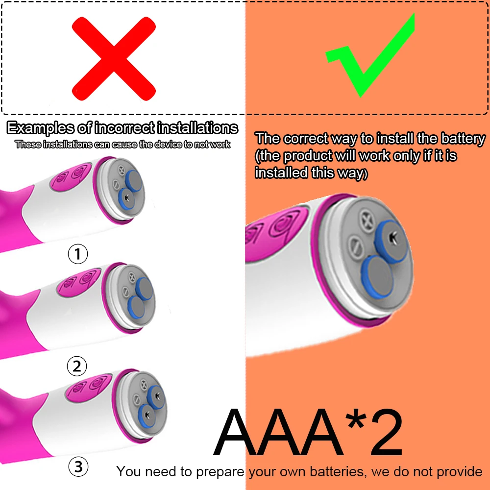 1 pc G-spot Vibrating Stimulator, 30 Vibration Patterns Dildo, Adult Sex Toys, Masturbation Sexy Toys (Without Battery) image 4