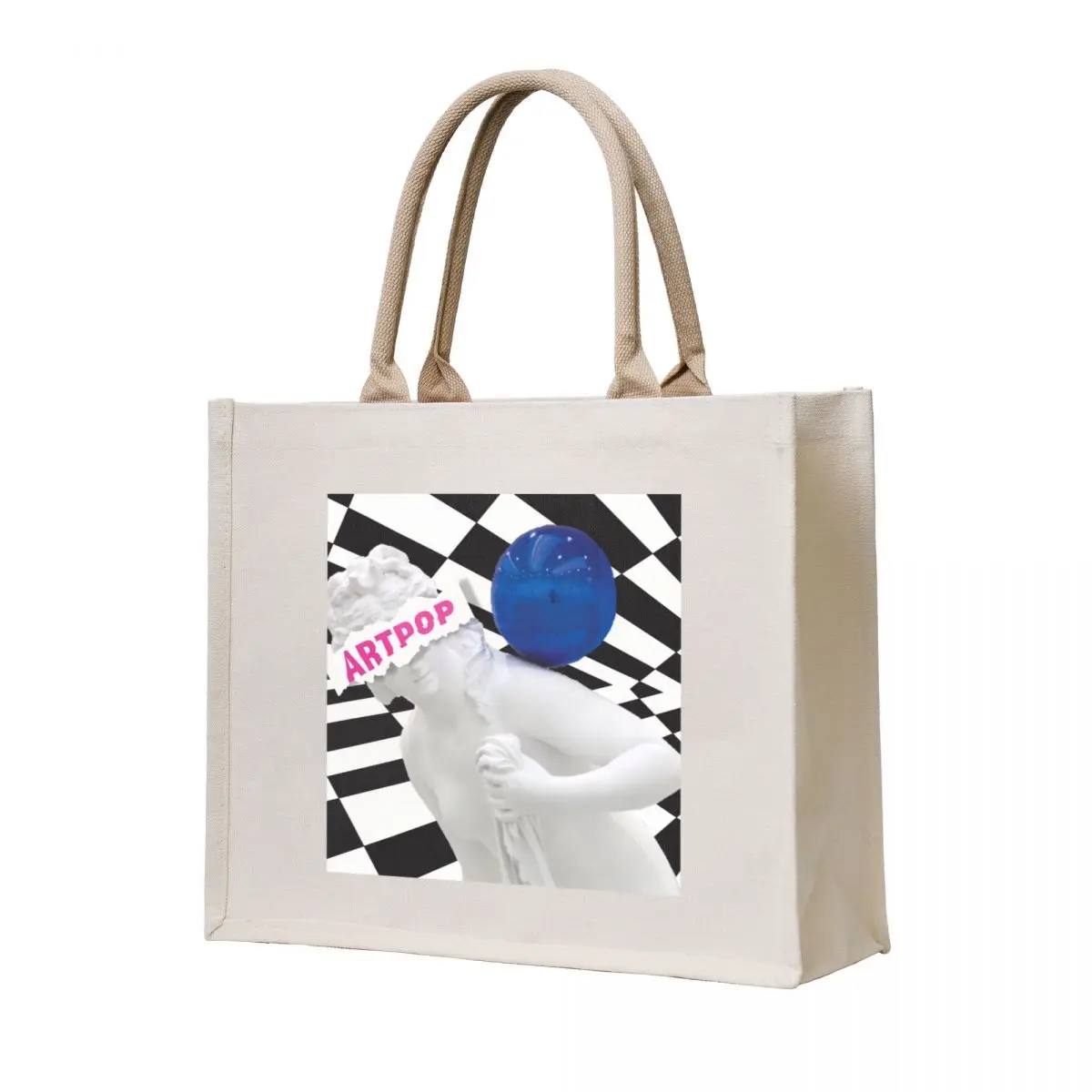 

Lady Gaga ARTPOP Aesthetic Tote Bag bag for beach shopping bags foldable large tote bag