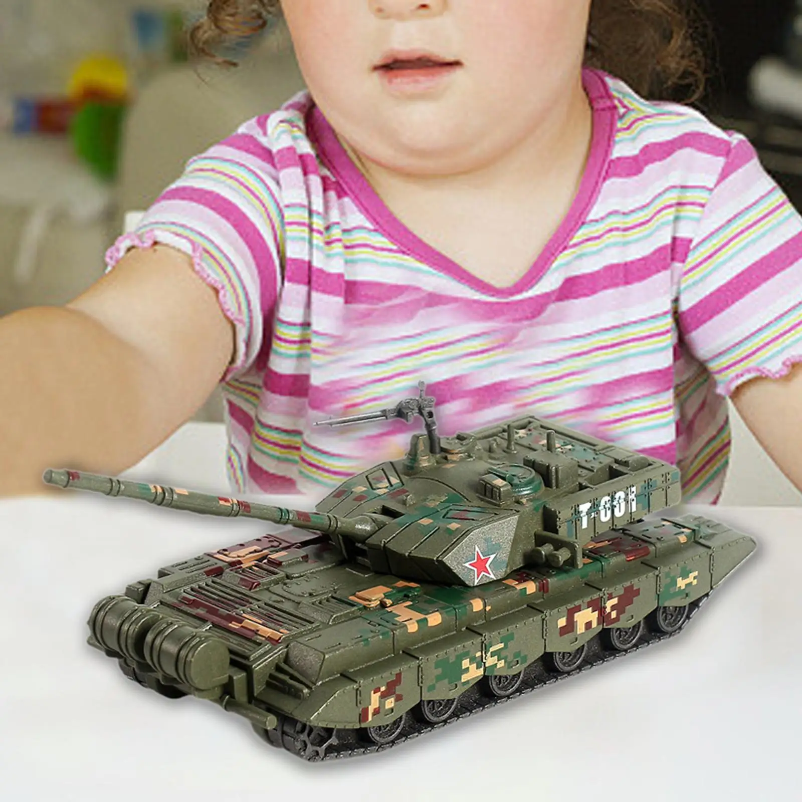 Modelo de construção de tanque em miniatura de lembrança em escala 1/72 para adultos coleção estilo A