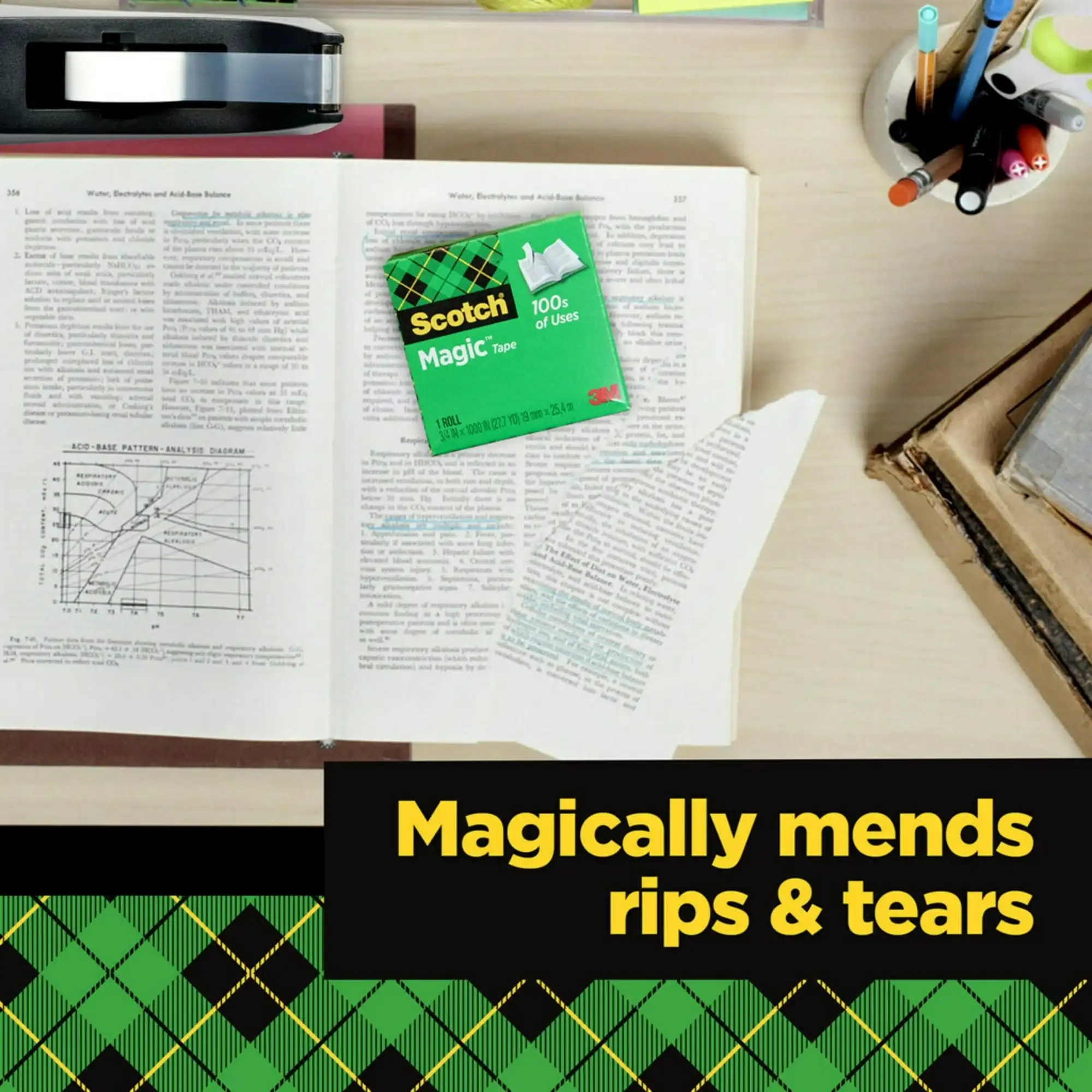 Scotch Cinta Mágica Invisible, 6-Träger Cinta