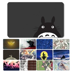 Leaf Warrior Pig Anime Cartoon Flower Matte Film Sticker Skin Film Cover for Big Small No Chip Credit Debit Card