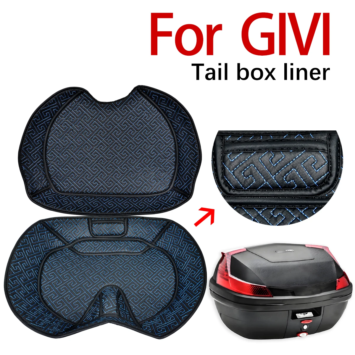 

Подходит для моделей GIVI, накладки багажного отделения, накладки на боковое отделение, накладки на мотоцикл.