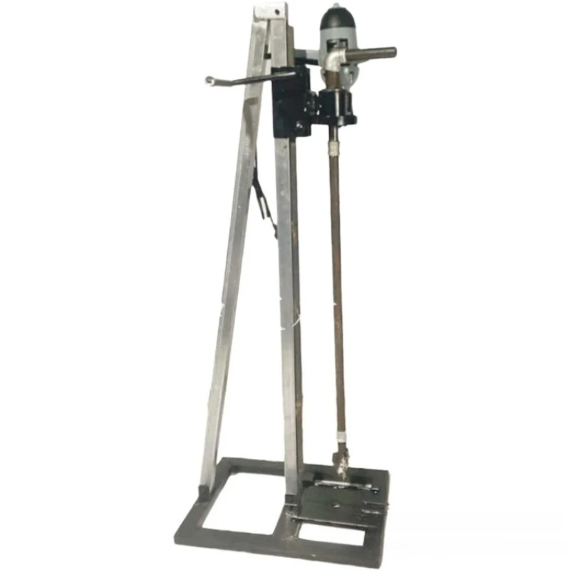 

Drilling rig, drill size household, small hand stand drilling machine