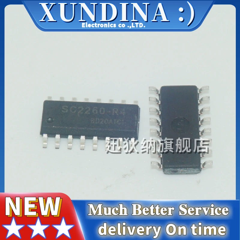 5PCS/LOT SC2260 HS2260A-R4 SOP-16  new and original IC