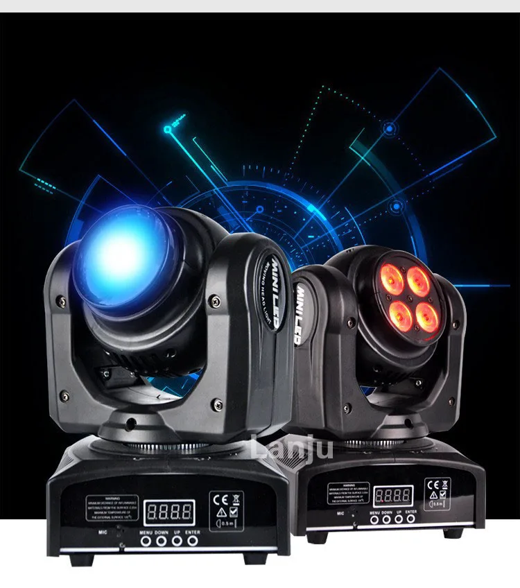 

LED double-sided moving head light RGBW Disco DJ Bee Eyes beam+ kaleidoscope lights wedding Party audience 조명 DMX Stage lighting