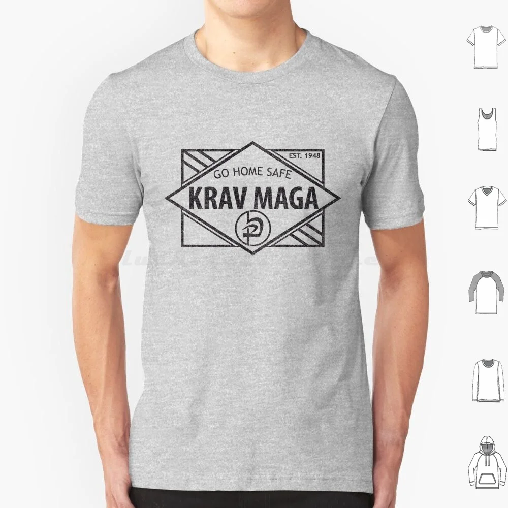 Krav Maga Go Home Safe T Shirt Men Women Kids 6Xl Krav Maga Krav Idf Fighting Martial Arts Self Defense Self Defence