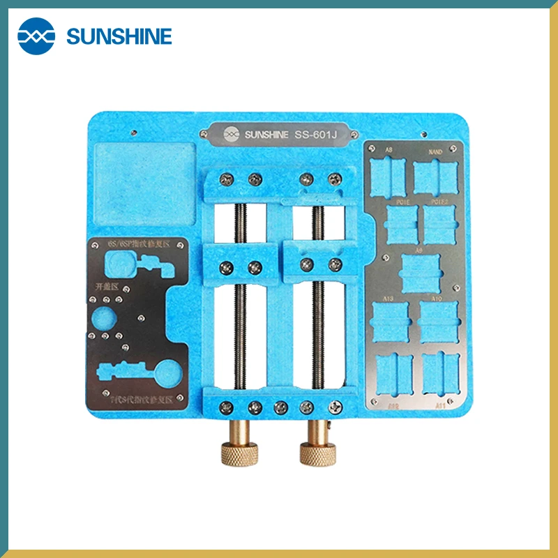 

SUNSHINE SS-601J Universal Fixture platform Double Bearing Stable For IPhone PCB Mainboard BGA Repair Fixture Soldering Tool