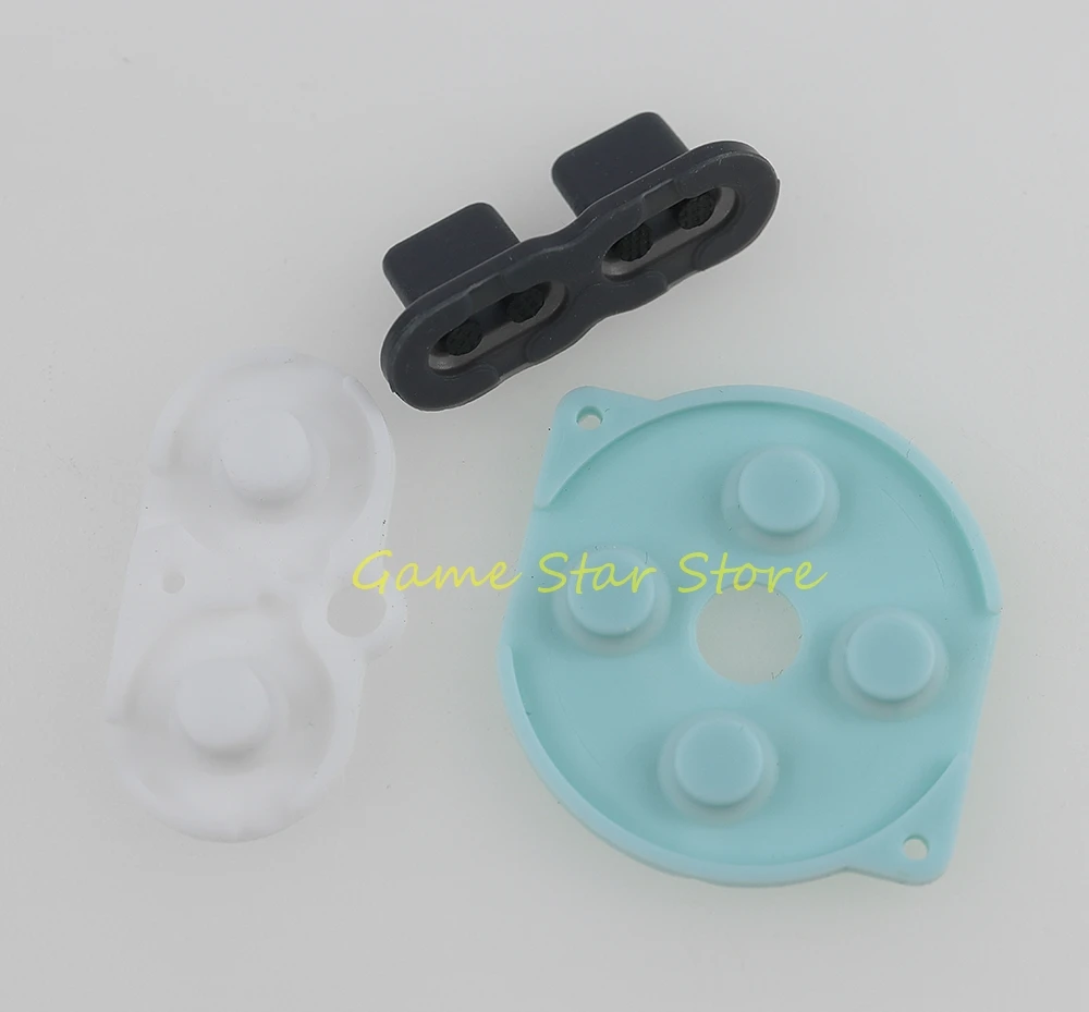 2sets For GBP Conductive Rubber Pads For Gameboy Pocket Console A B D-pad Start Select Keypad Rubber Repair Parts