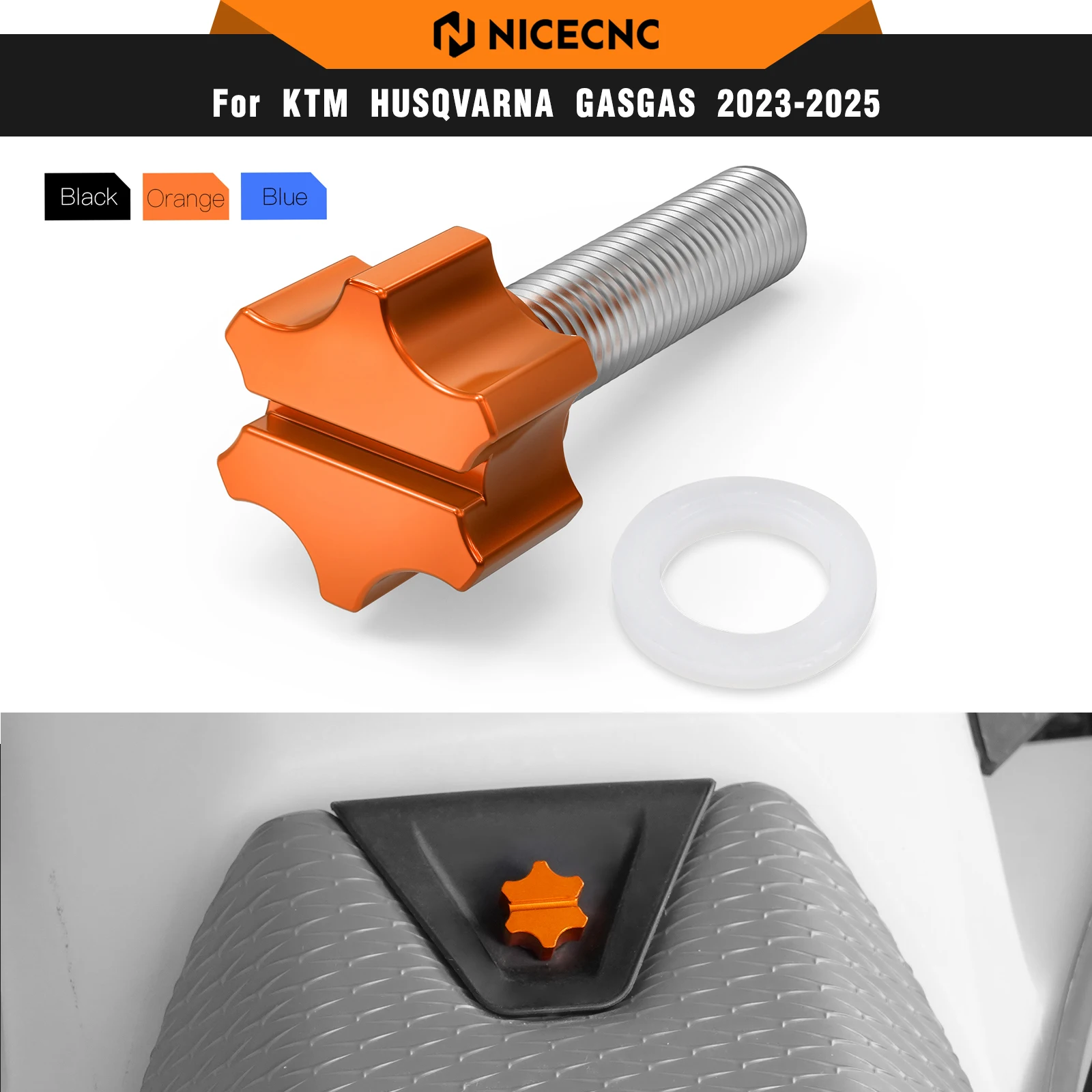 

For KTM EXC 300 2024 Quick Release Seat Bolt Screw Removal Tool For KTM EXC-F 350 SX 125 SXF 450 Husqvarna TE 300 GasGas EC 300