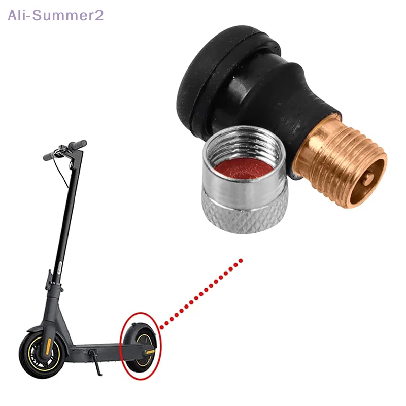 

{Summer2} Inflatable Air Nozzle Extension Air Valve Vacuum Tubeless Air Valve For M365 1S Electric Scooter Wheel Gas Valve Parts