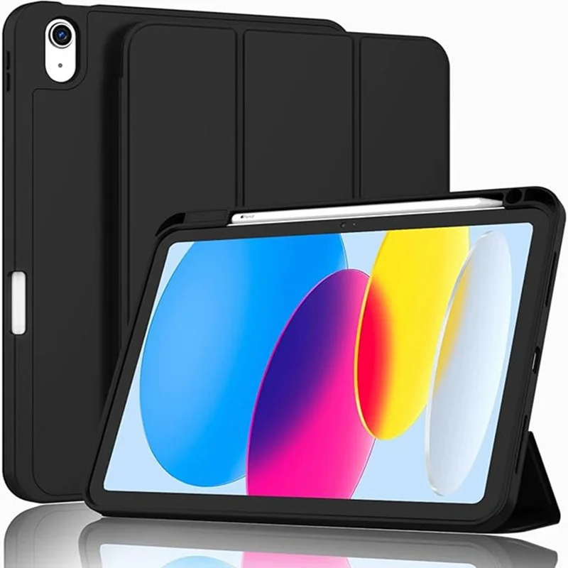 Für iPad Mini 6 7 10. 11. Generation A16 Hülle Dreifach Faltbare Magnetische Stoßfeste Standhülle mit Stifthalter – Detail 11
