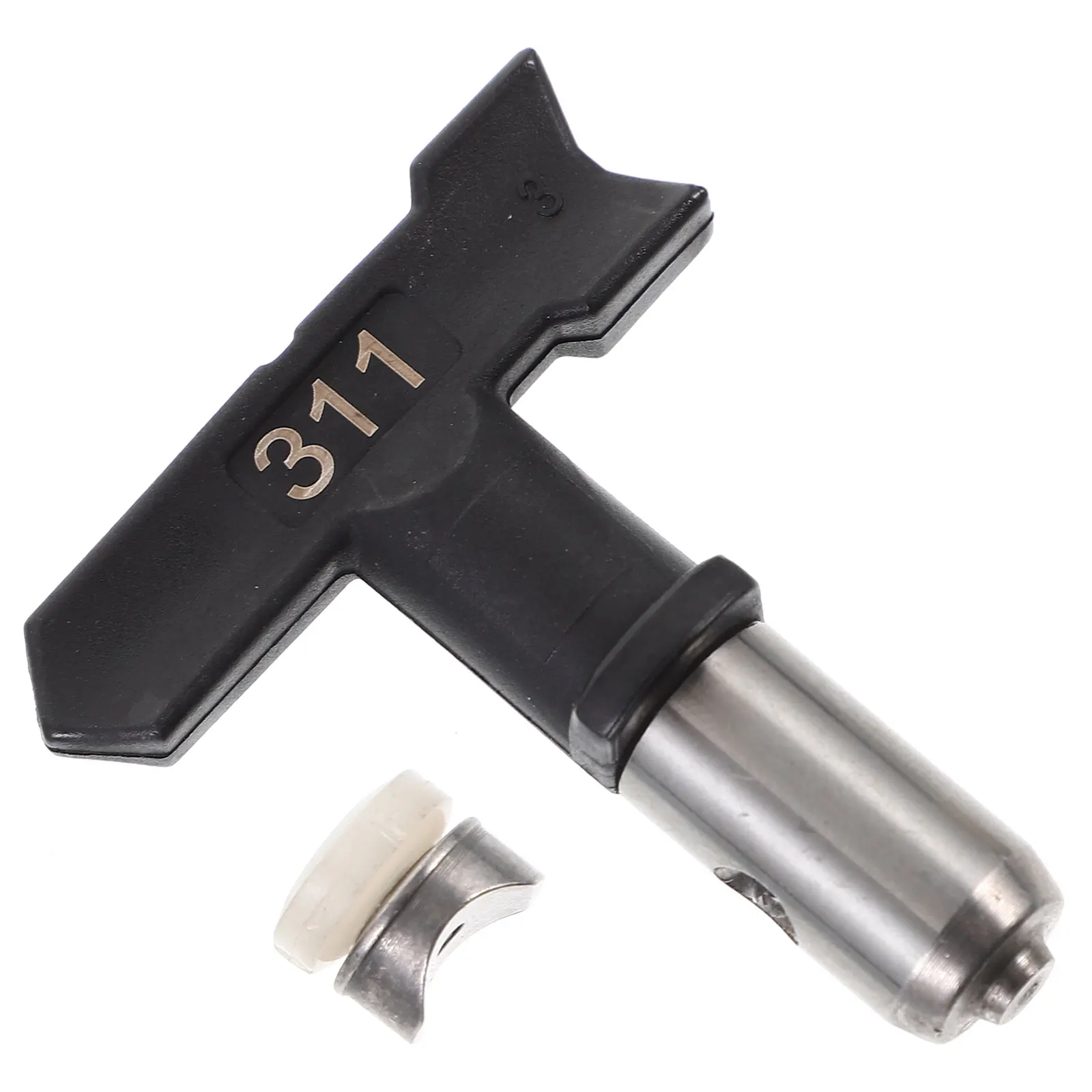 

Reversible Airless Sprayer Tips Plastic Nozzle Spray Accessories Paint Sprayer Wear Resistant Easy Clean Spraying