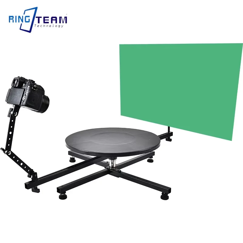

Professional Photography Panoramic Round Turntable 360° Surrounding Rotation Video Shooting Platform Studio Photo Booth