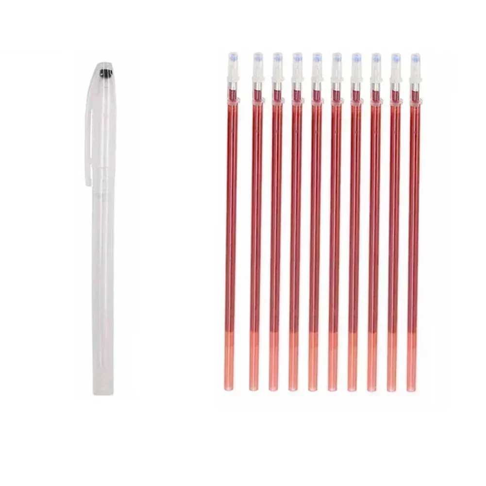 

Temperature Disappearing Sewing Pen Heat Erasable Fabric Marker No Staining on Clothes Perfect for Shoe Prints