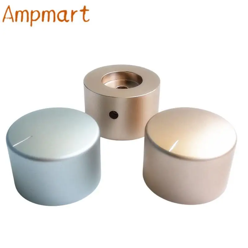 38x26MM Aluminum Alloy Knob, Guitar Amplifier HIFI CD Player Volume Adjustment Knob, Car Center Control Knob. Aperture 6.0MM