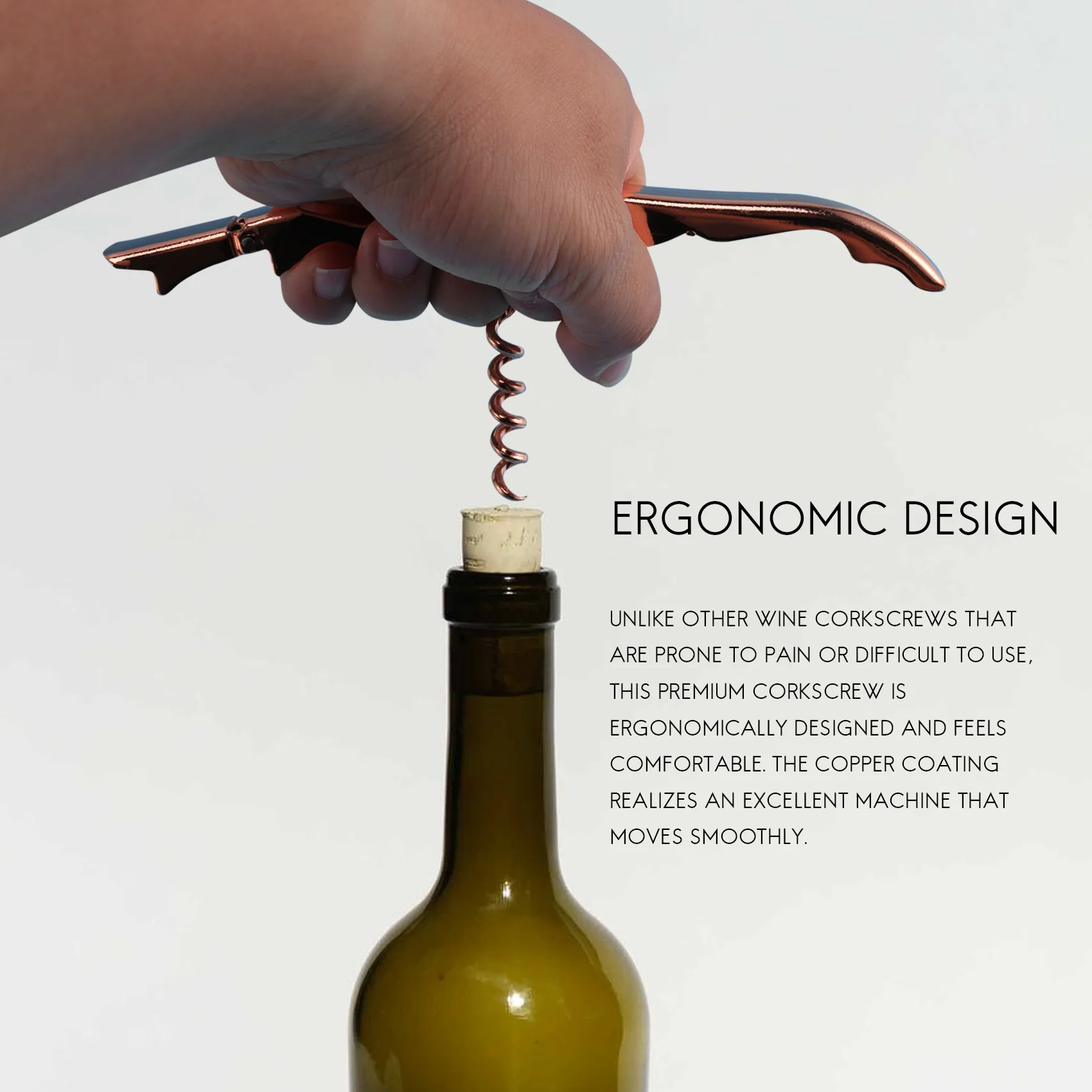 ارتفع الذهب المفتاح المعدني النبيذ المفتاح النبيذ المفتاح متعدد الوظائف النبيذ الأحمر المفتاح الساخن