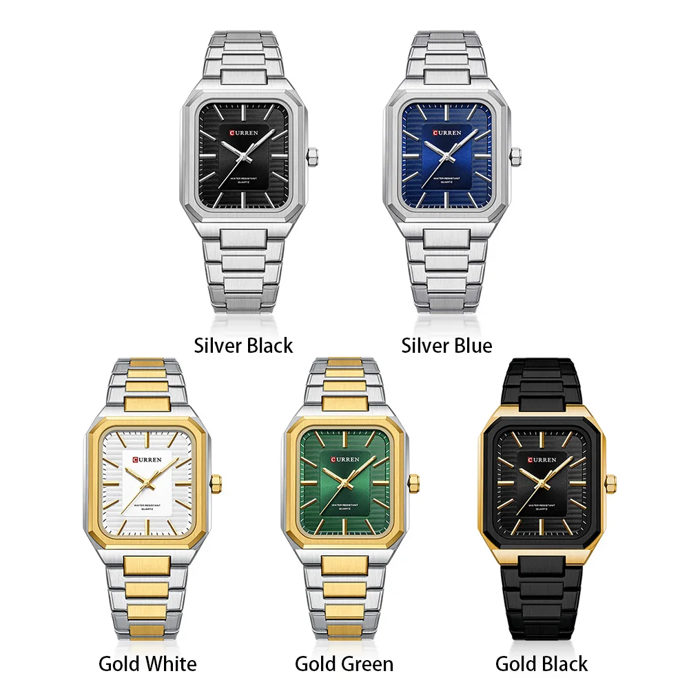 Curren 8457 Men Watch Business Stainless Steel Quartz Casual Luxury Fashion Top Brand Relogio Masculino