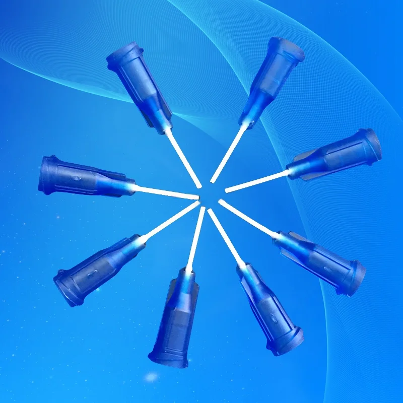 

‌ Гибкие дозирующие иглы из полипропилена 22G (0,71 мм) | Наконечники с цветным кодированием 12,7 мм (0,5 дюйма) для УФ-клея и силикона (стерильная упаковка 100 шт.) ‌