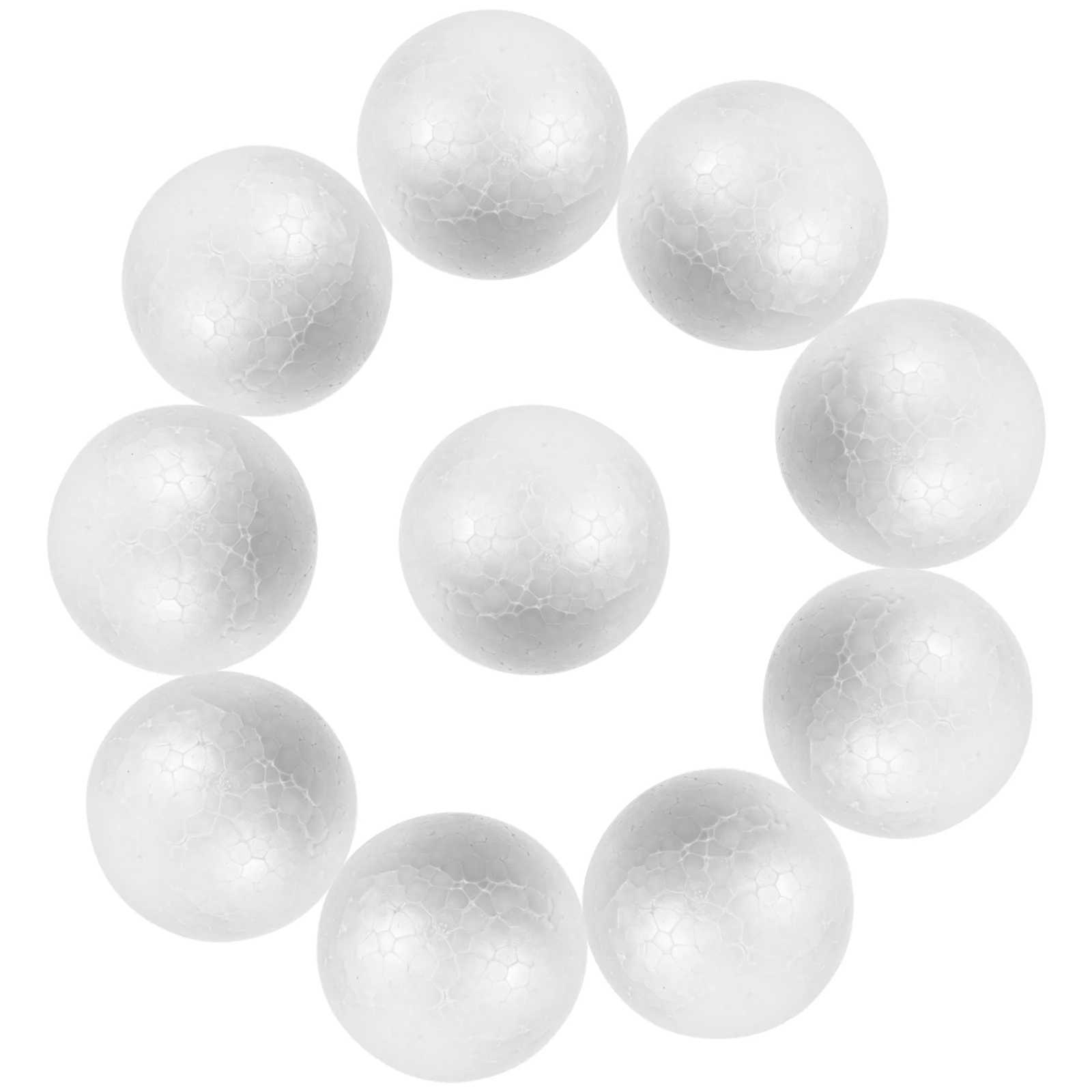 

25pcs Foam Balls Craft Decorative Kids Christmas Ornaments DIY Projects Children Activities Church Preschool Home Painting