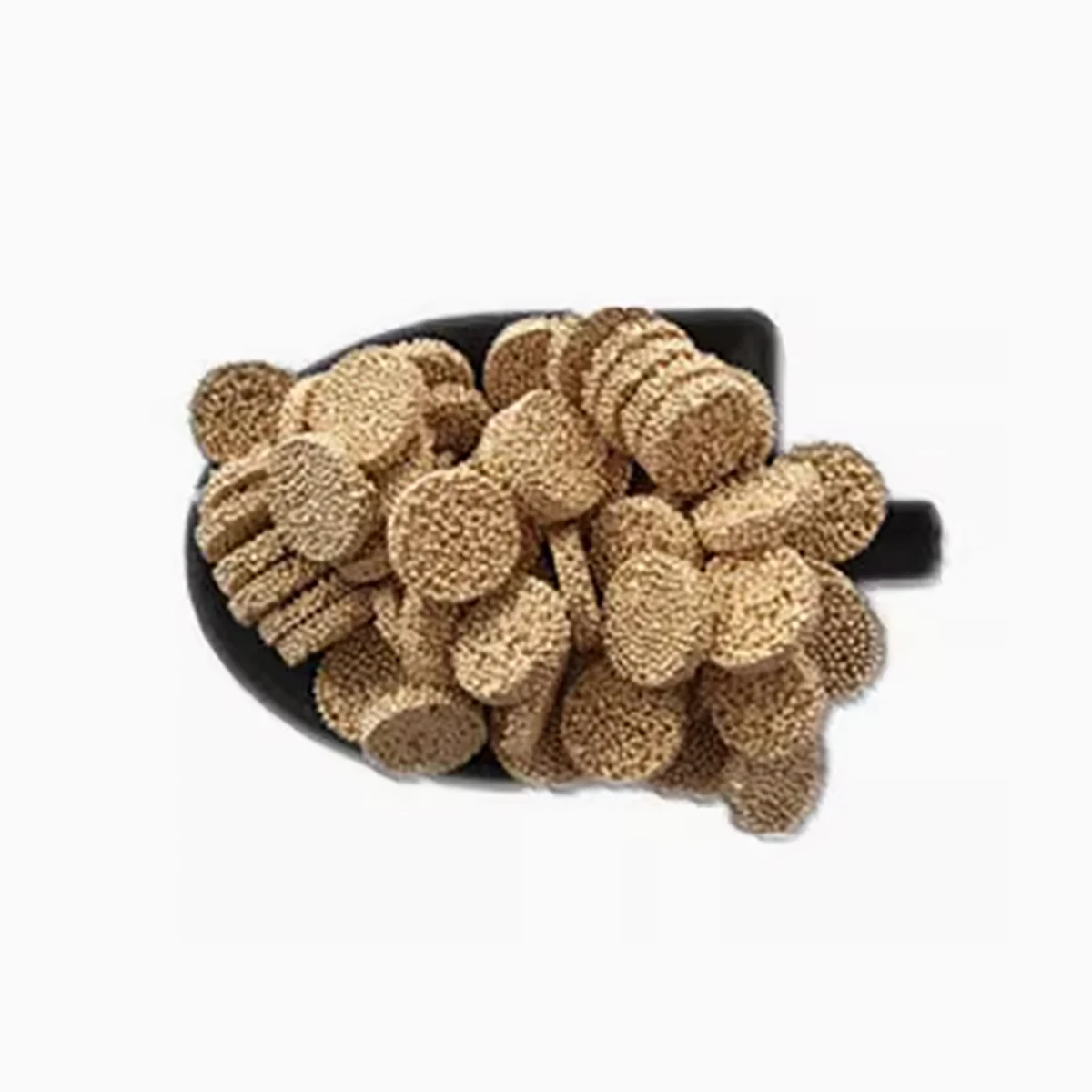 Dia13x2mm Brass Powder Sintered Circular Filter Filtration Granular Air Filter Column Precision Between 30-40 Meshes20pcs-100pcs