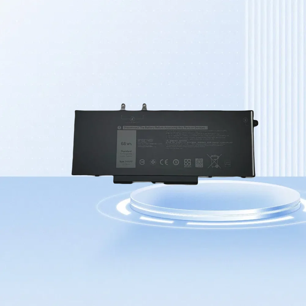 3HWPP 15.2V 68WH Bateria do laptopa DELL Latitude 3541 5401 5410 5501 5411 5511 Series Notebook P80F003 P98G003