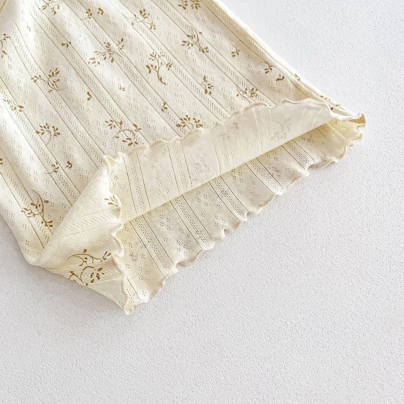 طفل ملابس الصيف سترة السراويل الفتيات بروتيل قمصان مجموعات القطن أكمام وتتسابق أعلى + السراويل 2 قطعة 0-6T