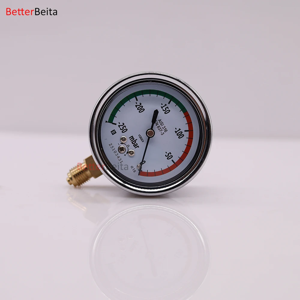-250mbar~0mbar vacuum mbar gauge gas micro negative pressure manometer