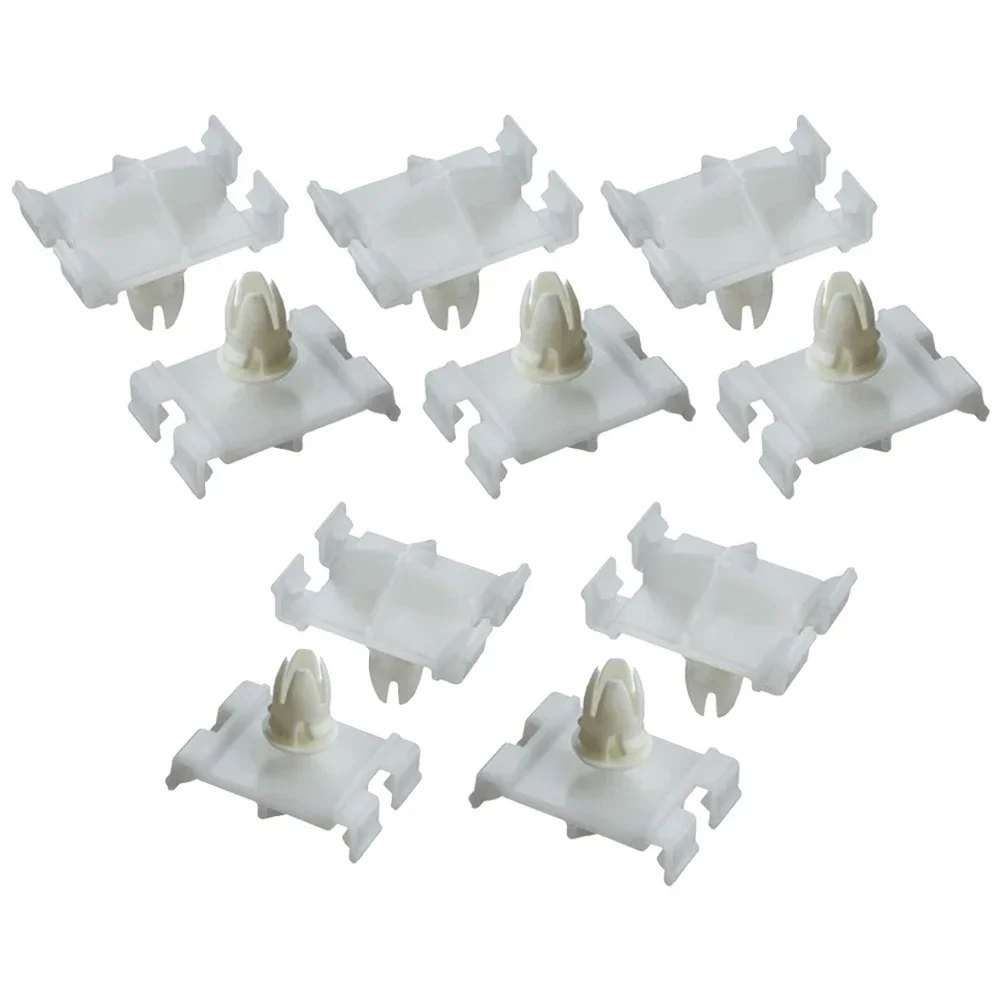 10 PCS Car Body Side Forming Clips Car Fastener Clips Side Skirt Door For Mercedes-Benz C CLK W202 W203 W208 W210 CL203