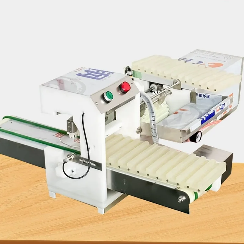 Excellent Meat Skewer Machine/ Kebab Skewer Forming Machine/ Pork   String Wearing Skewer Machine