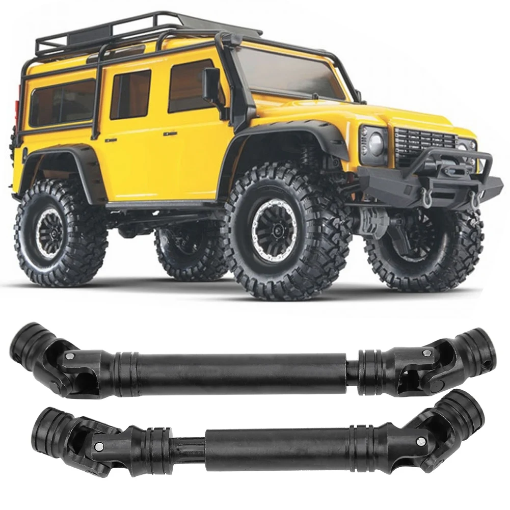 2Pc Steel Multiple Spline Drive Shaft for TRAXXAS TRX4 for Land Rover Defender RC Car Multiple Spline Drive Shaft RC Drive Shaft