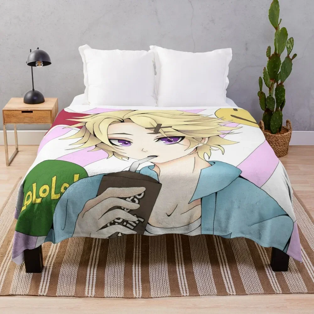 Yoosung Kim Throw Blanket Blankets Sofas Of Decoration Sofa Plaid on the sofa Blankets