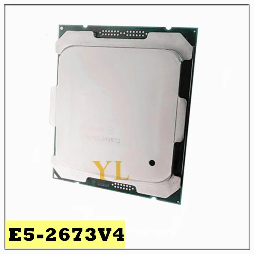 Xeon E5 2673V4 CPU 14nm 20 Cores 40 Threads 2.3GHz 50MB 135W LGA2011-3 for X99 motherboard E5-2673V4