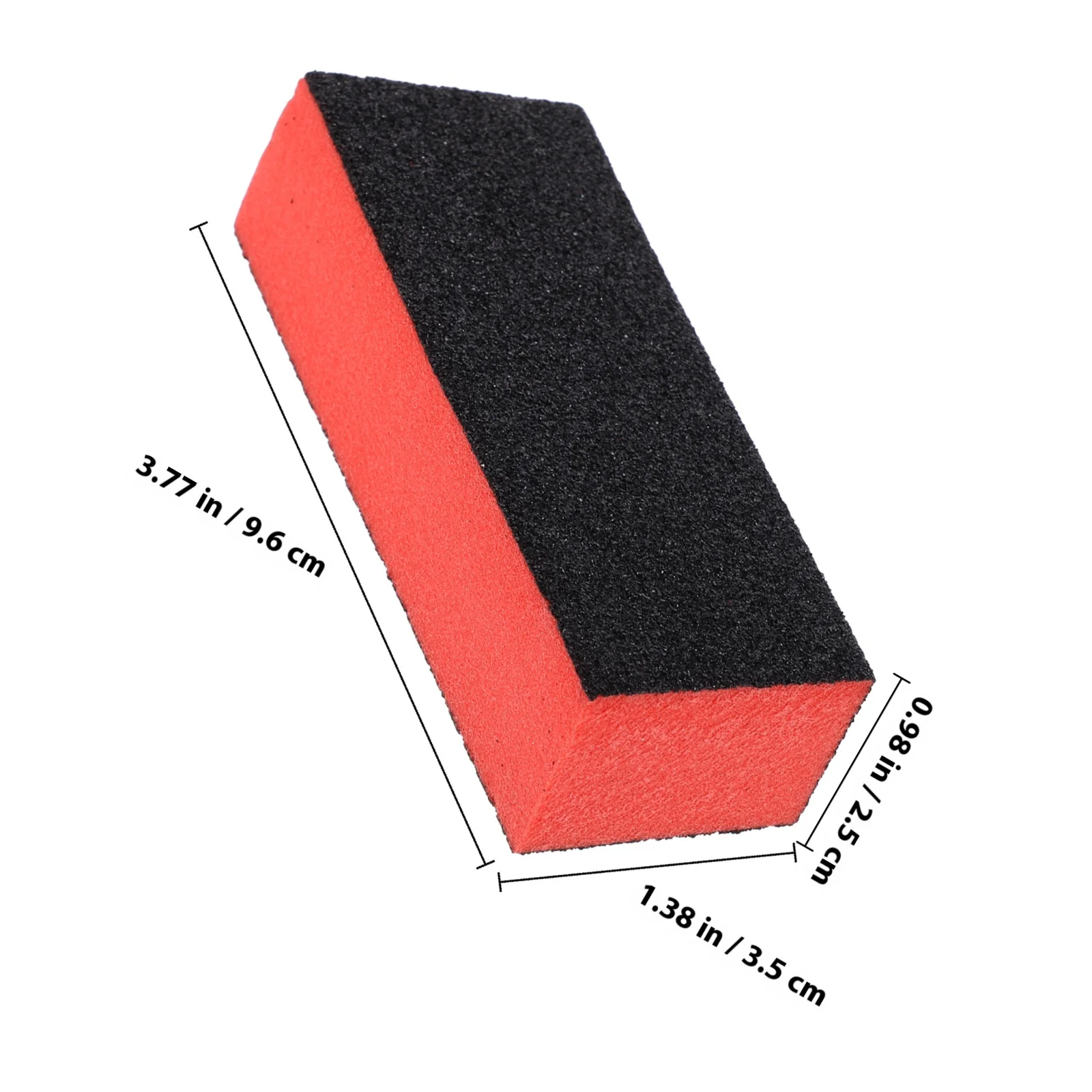 10 pçs bloco polidor de unhas design ergonômico durável remove cristas acabamento suave leve portátil para salão de beleza uso doméstico prego