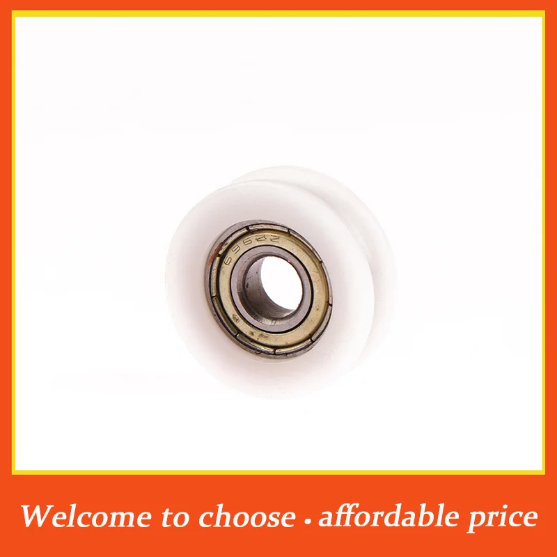 #SE New 6*22*7MM Planar Wheel U-shaped Groove Nylon Pad Injection Material Moving Door And Window Slide Wheel 626 Bearing Pulle