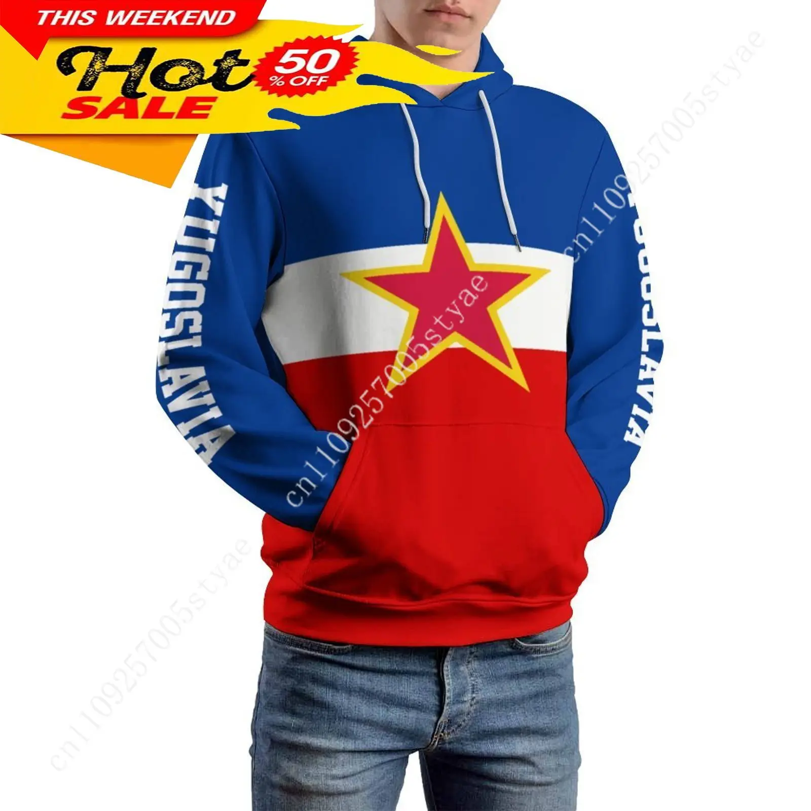 

Yugoslavia Flag Hoodies men woman warm Pullover Hooded Cool Hoodie Fashion Sweatshirt Casual Tops clothing With Pockets