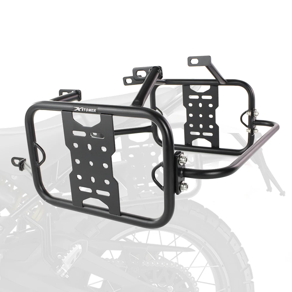 For Ducati DesertX 2022 2023 2024 Motorcycle Side Luggage Rack Bracket Kit Side Box Bag Pannier Trunk Support Saddlebag Holder