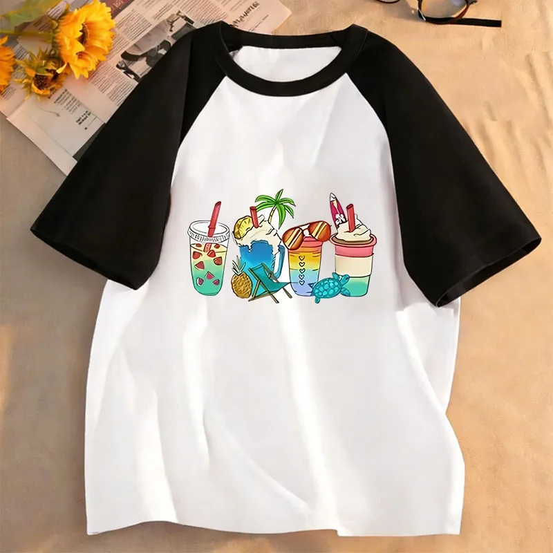 90s Juice Colorful Design T Shirts Short Sleeve Fashion Kids Children's T-shirt Boys Girls Summer Spring Casual Top Tee Shirt