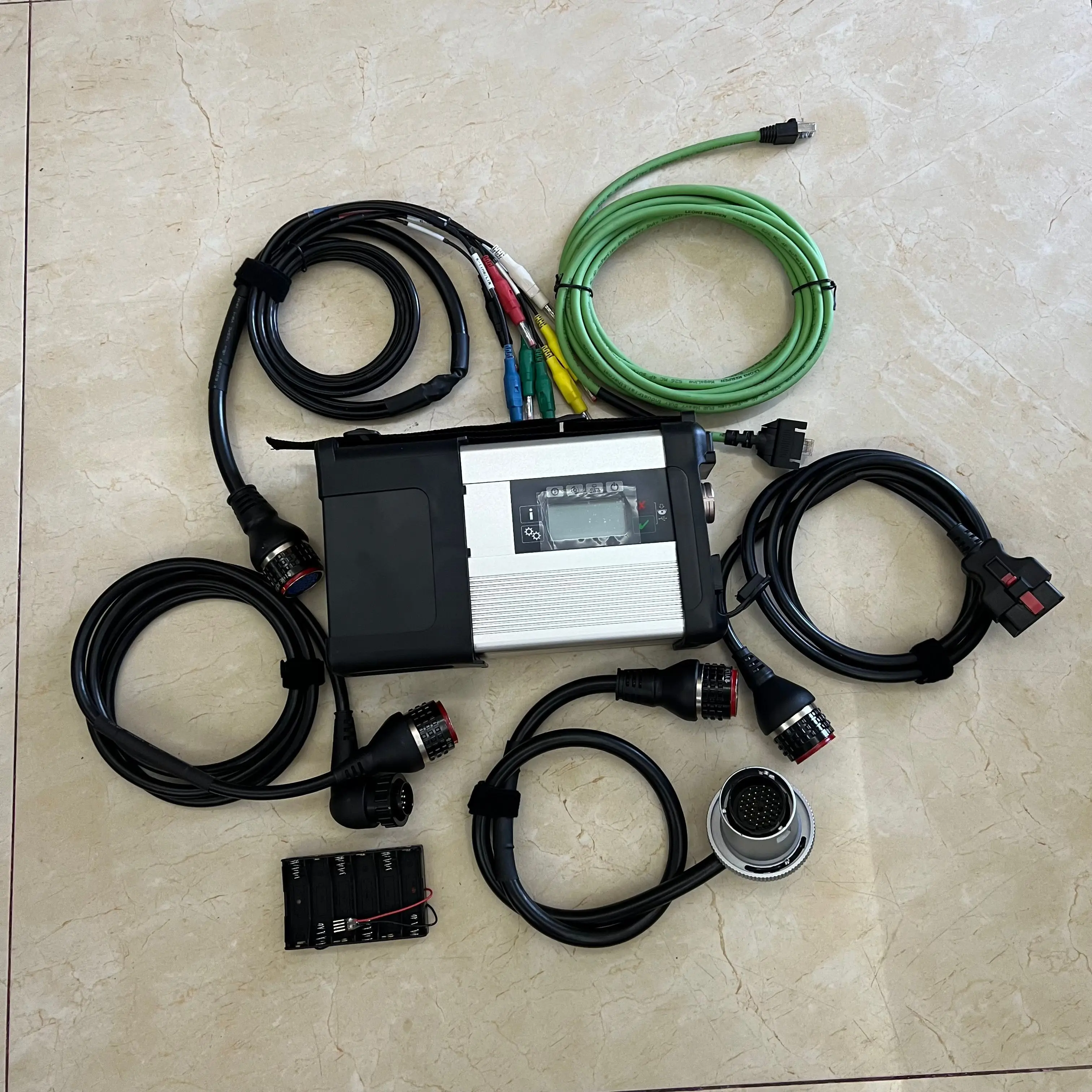 أدوات تشخيص السيارات MB STAR C5 SD معدد مدمج وماسح رمز Obd2 V09.2023 برنامج HHTwin لشاحنات سيارات مرسيدس #6