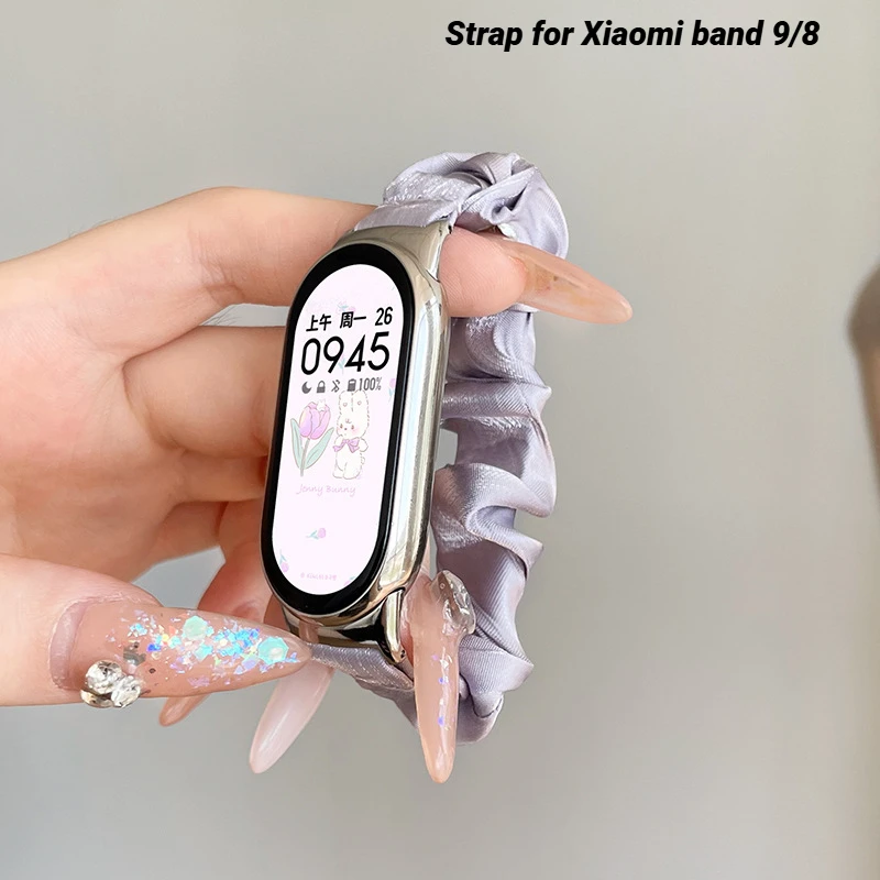 

Fashion Strap for Xiaomi band 9 Sport Wristband Correa Bracelet Woman Watchband For Xiaomi band 9/8 SmartWatch Accessories